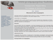 Tablet Screenshot of graupapageien-haltung.de